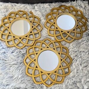 Wall Gold Mirrors